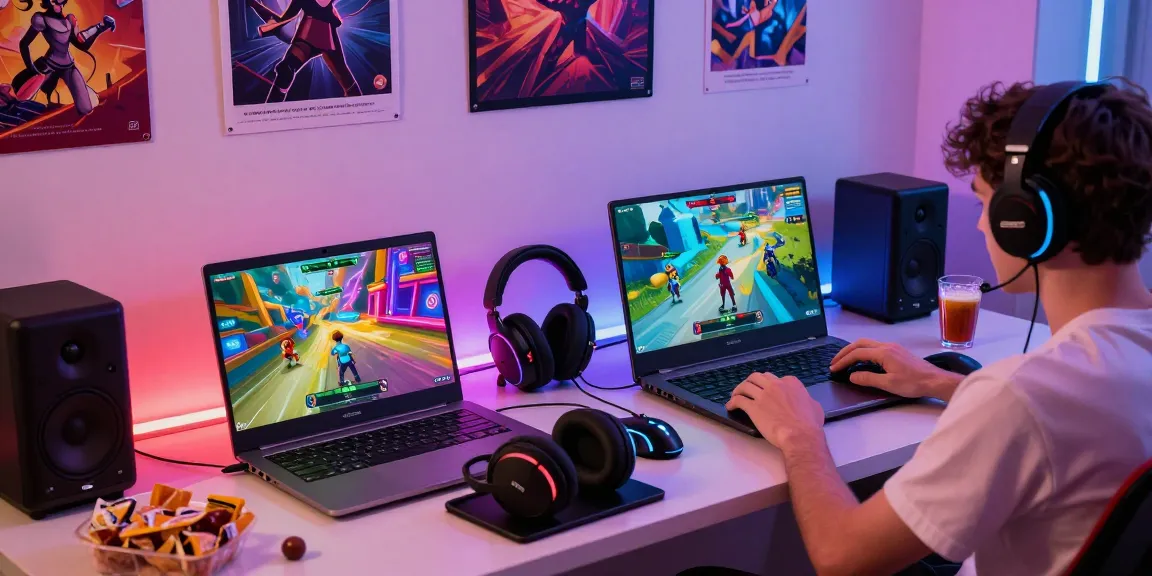 Play porn games in a vibrant gaming scene with players immersed in multiplayer action.