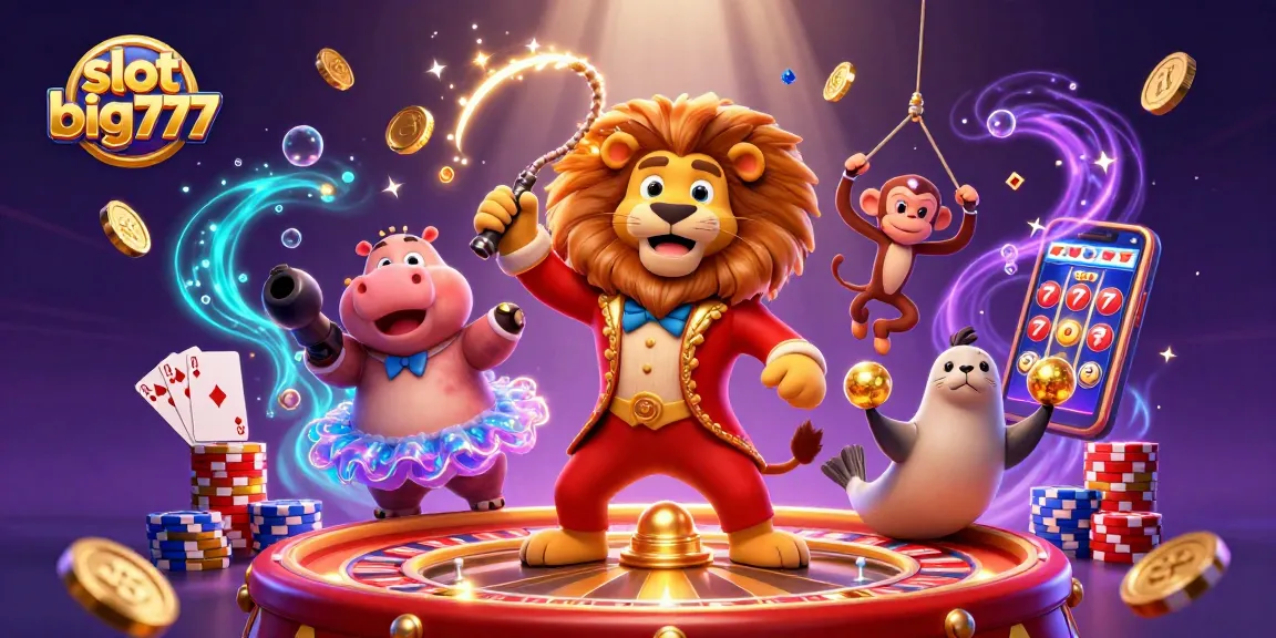 Experience the thrill of slot big777 with dazzling characters and vibrant casino elements.