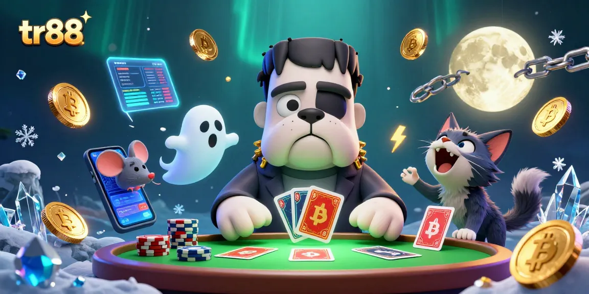 Play cards with the thrilling tr88 experience featuring unique gaming characters.